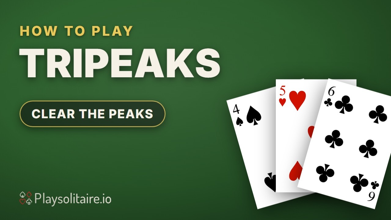 TriPeaks in 90 secondi: regole, catene e consigli